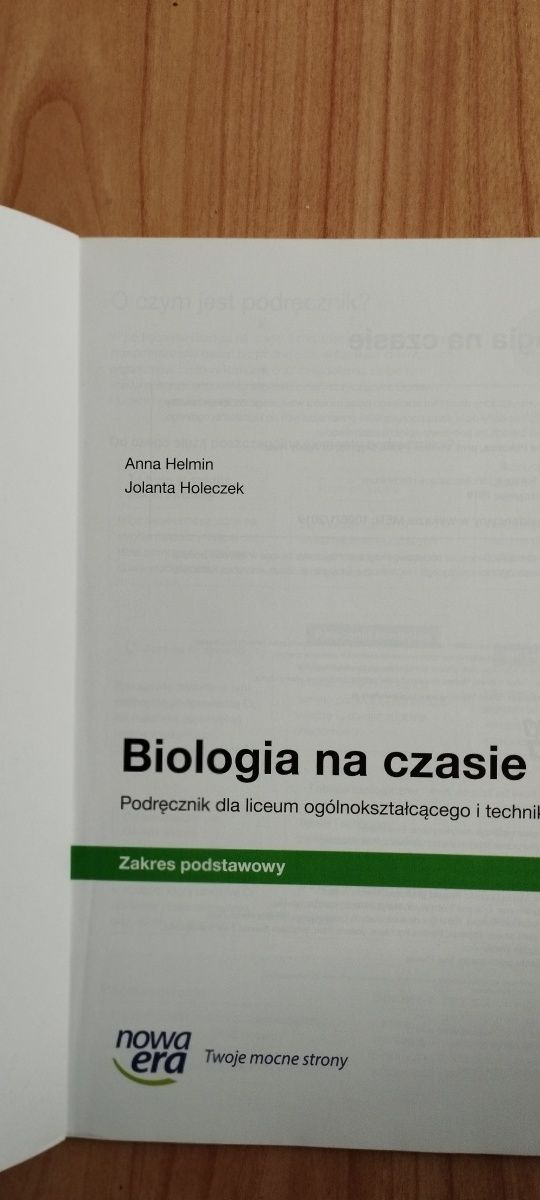 "Biologia na czasie" część 2