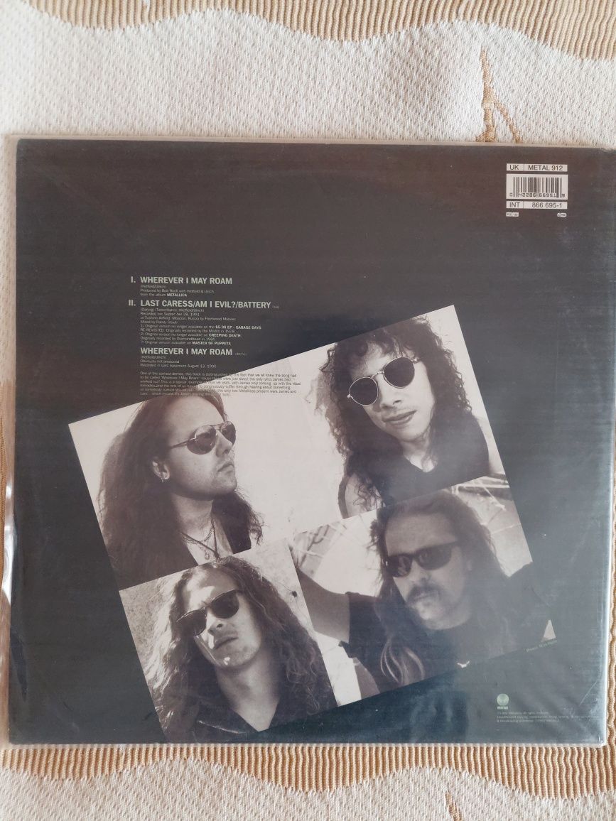 Metallica singiel winyl 12" Wherever I May Roam