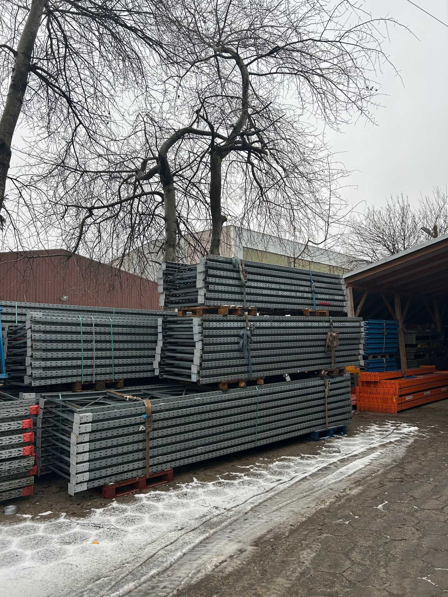 Regały magazynowe paletowe przemysłowe dexion magazyn hala H600cm hurt