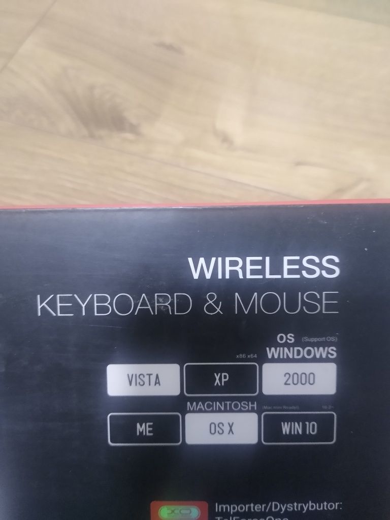 Klawiatura i myszka bezprzewodowa