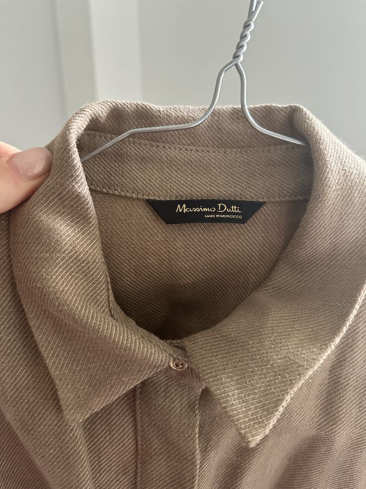 Sukienka Massimo Duti Len i Bawełna