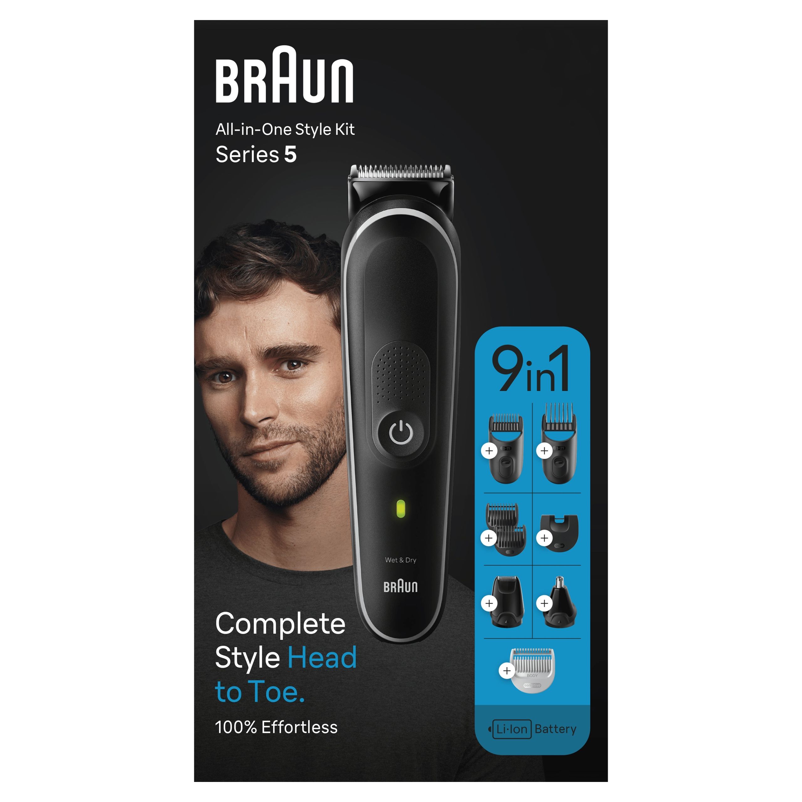 braun series 5 mgk5410 maszynka do strzyżenia włosów/brody
