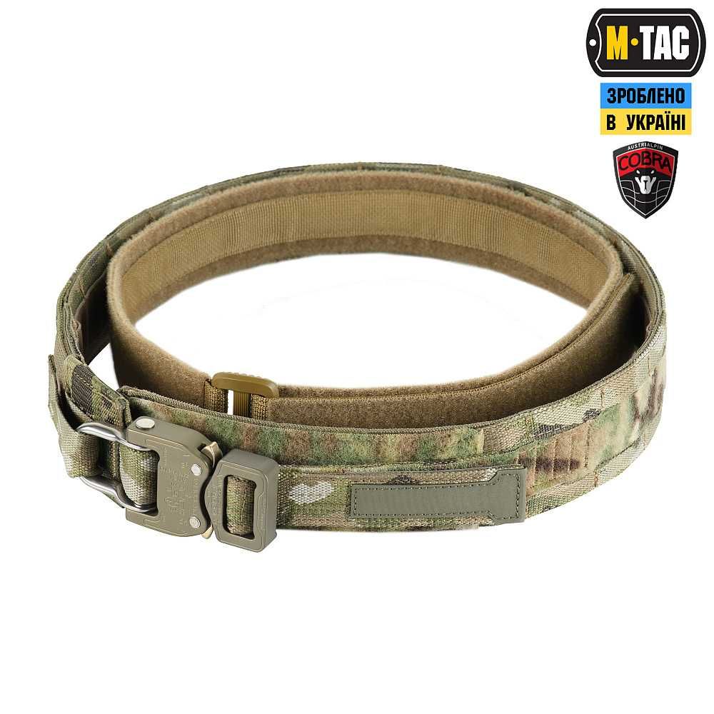 M-Tac ремінь Range Belt D-Ring Cobra Buckle Multicam
