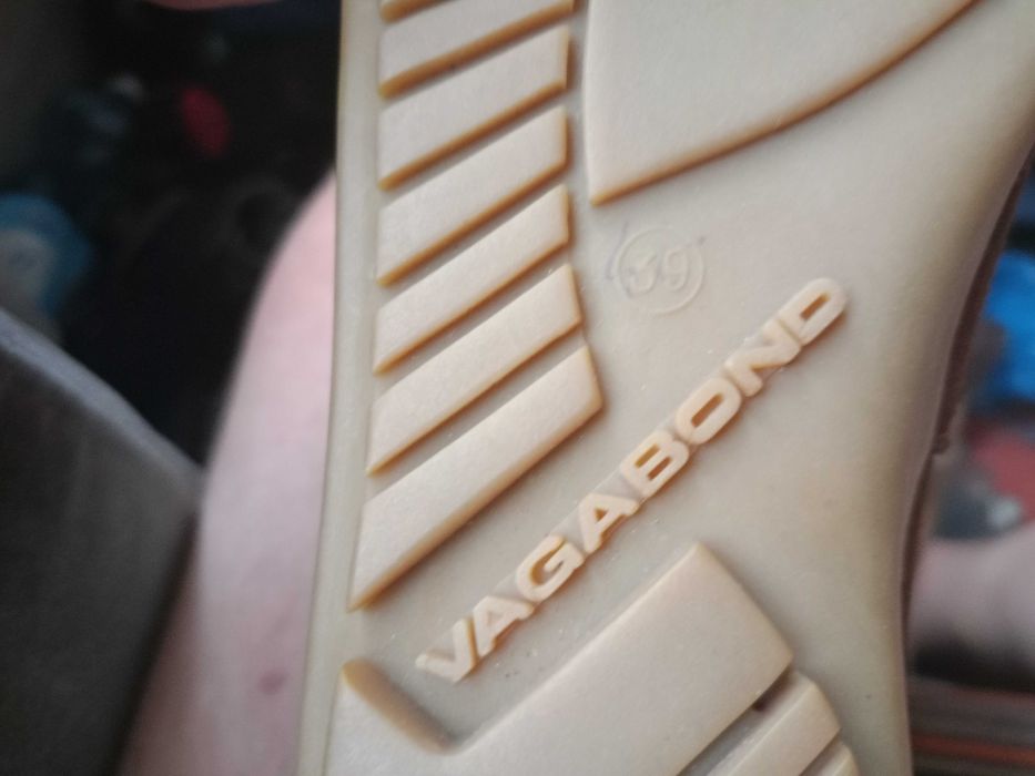 VAGABONG  Botki Ocieplane roz 39 24,5cm Zamsz Nowe Okazja