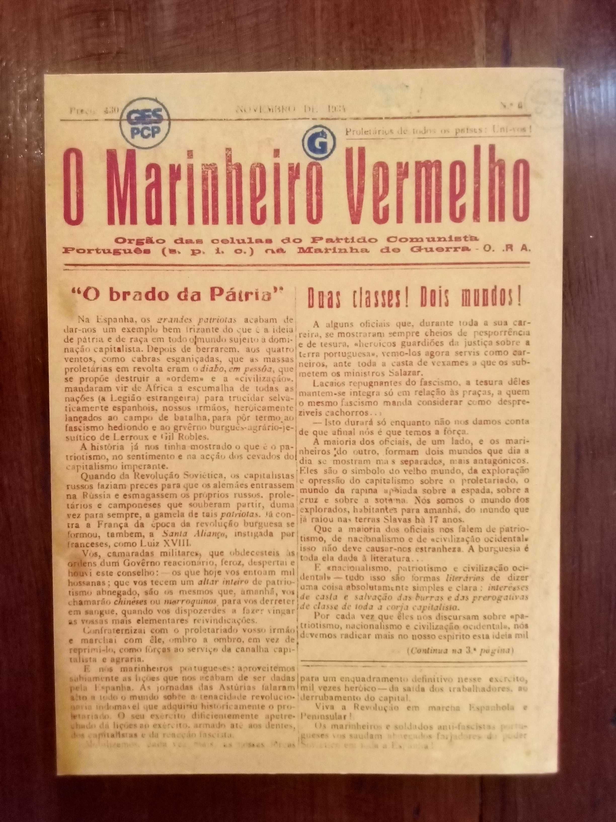 Gisela Santos de Oliveira - A revolta dos Marinheiros de 1936