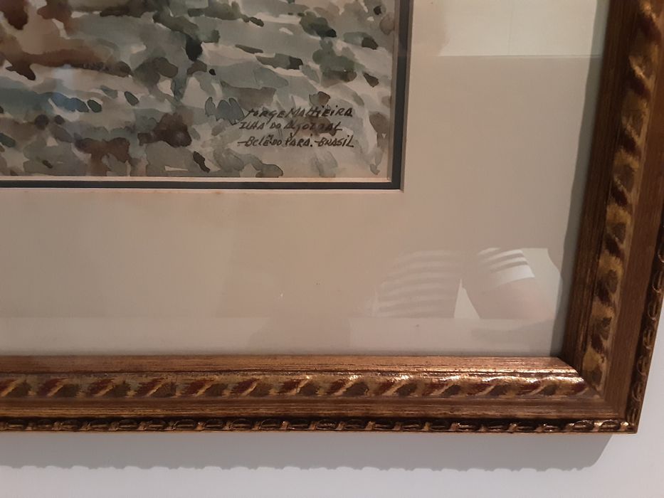 Marinha de Jorge Maltieira de uma ilha do Brasil