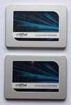 2x Dysk SSD Crucial MX500 500GB SATA 2,5" (zestaw 2 szt.)