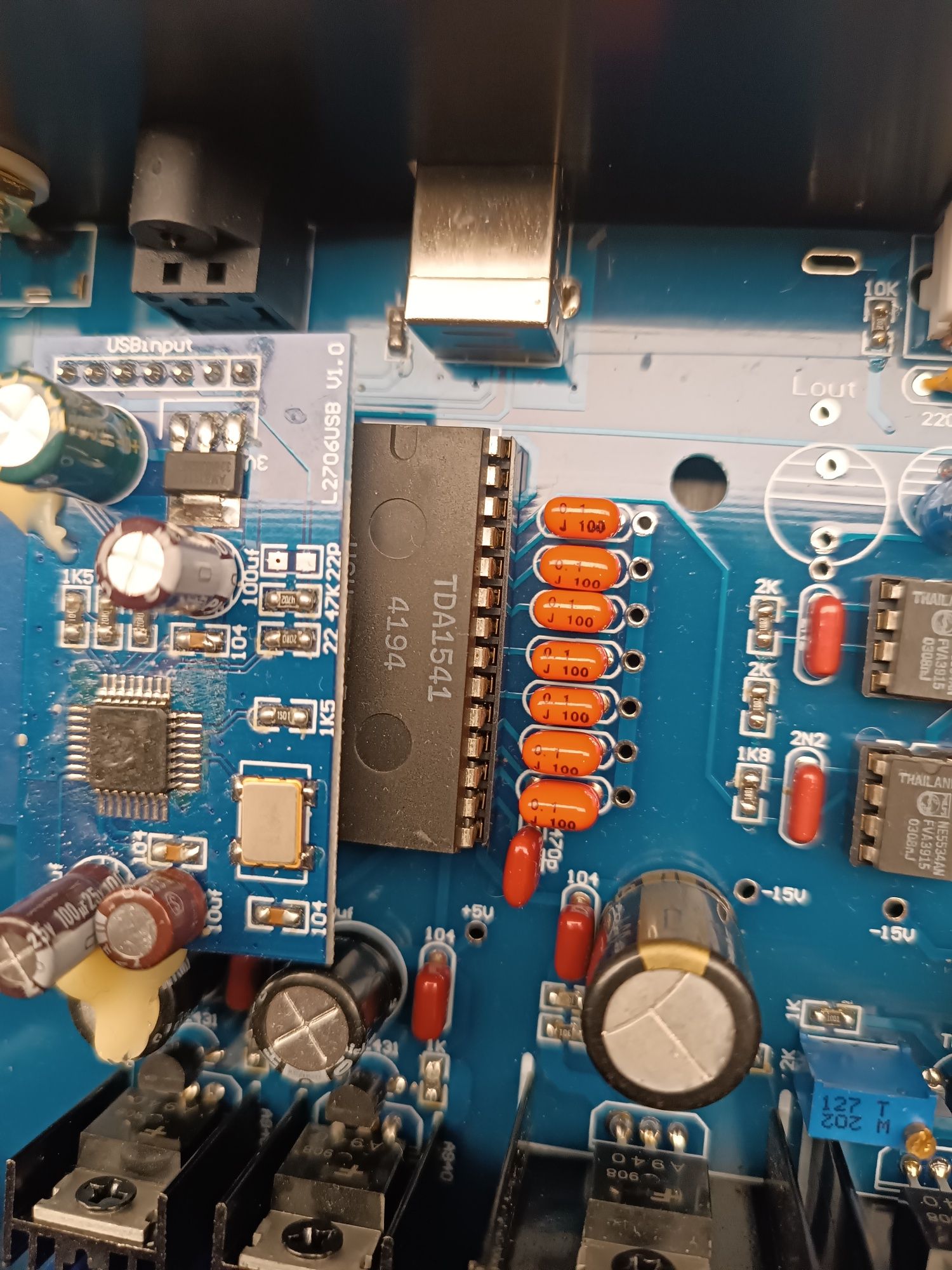 DAC Tda1541 NOS bułgarski reclock