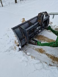 Pług do śniegu Spych odśnieżny 2,5m Lemiesz zbrojony stalowy PRODUCENT