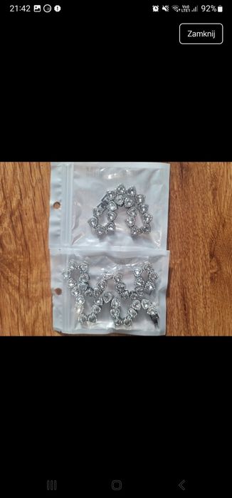 Nowy  łancuszek  i brazoletka w serca