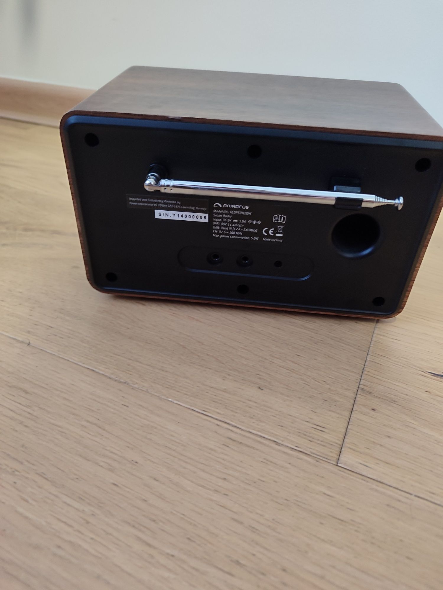 AMADEUS COPERTI 2 DAB+ WIFI радіо темне дерево