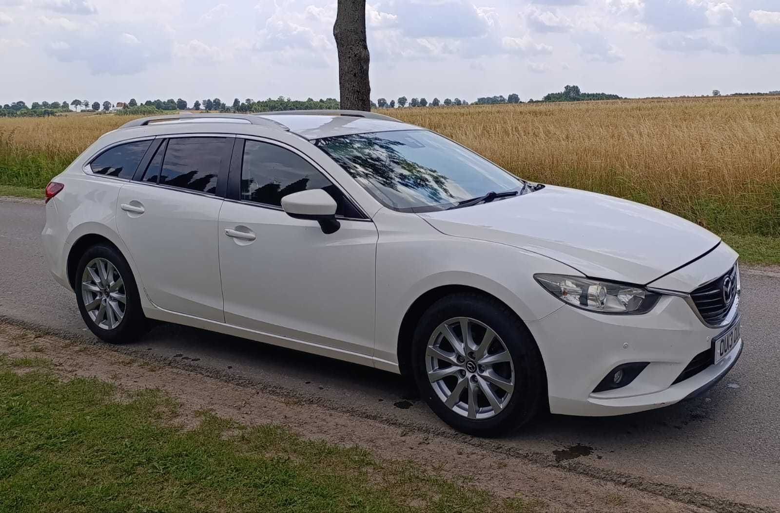 Anglik Mazda 6 2.2 D automat 2013r 150 tys km przebiegu