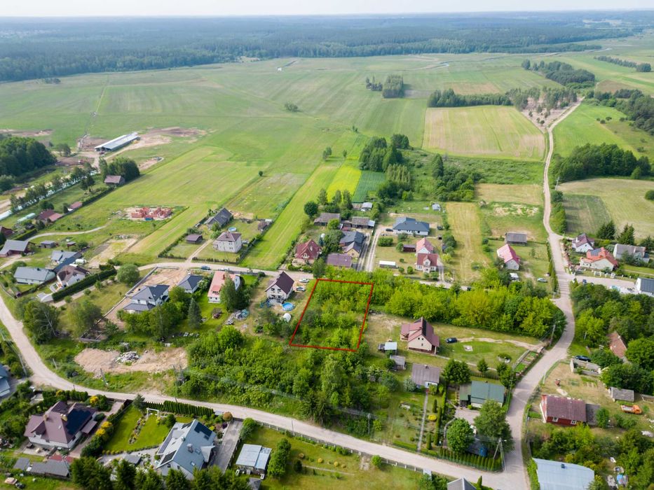 Działka pod dom na wzgórzu - Studzianki k Białegostoku