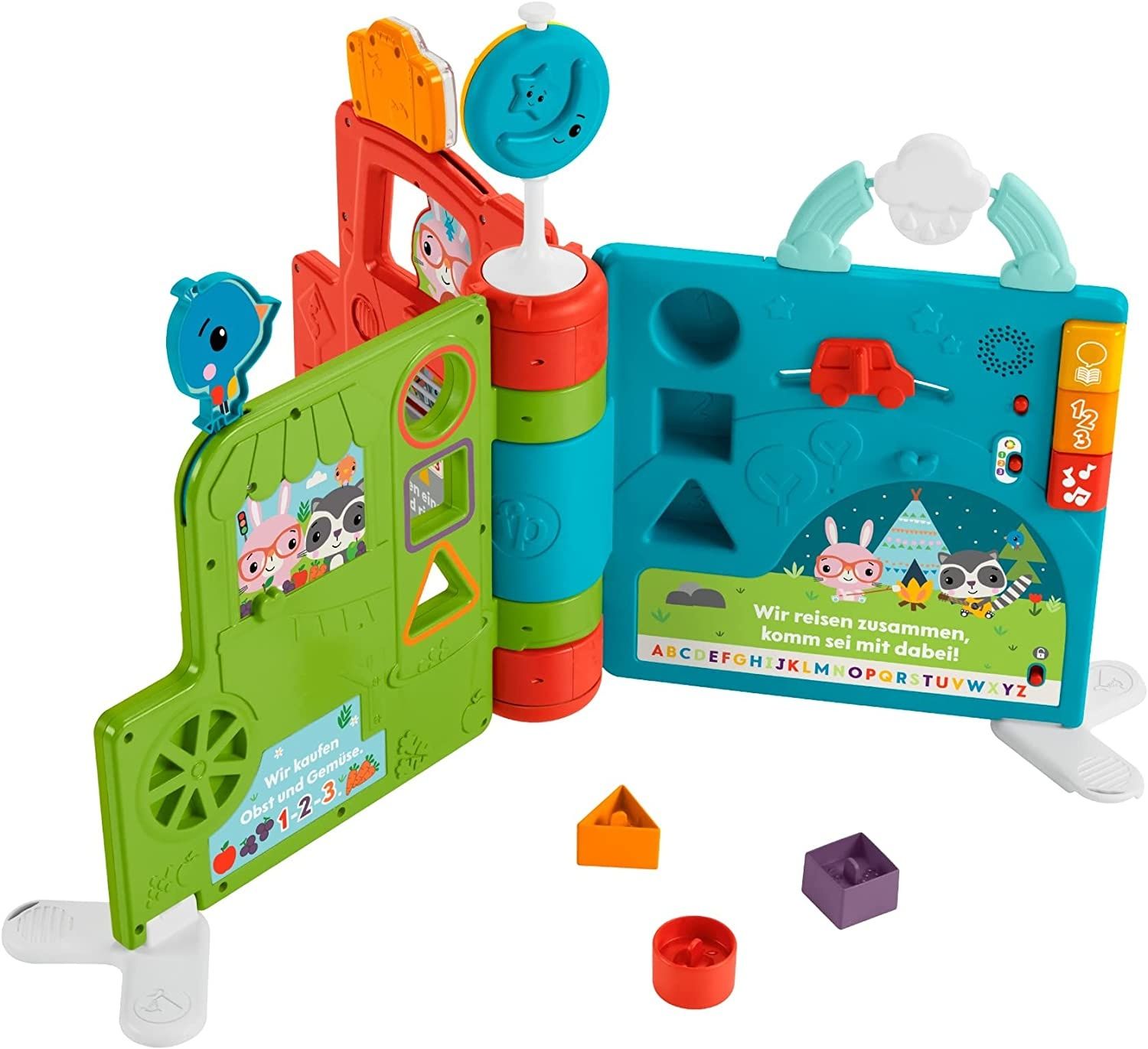 Giga książka fisher price edukacyjna grająca