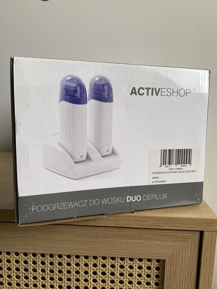 Podgrzewacz do wosku Activeshop Duo i woski Italwax