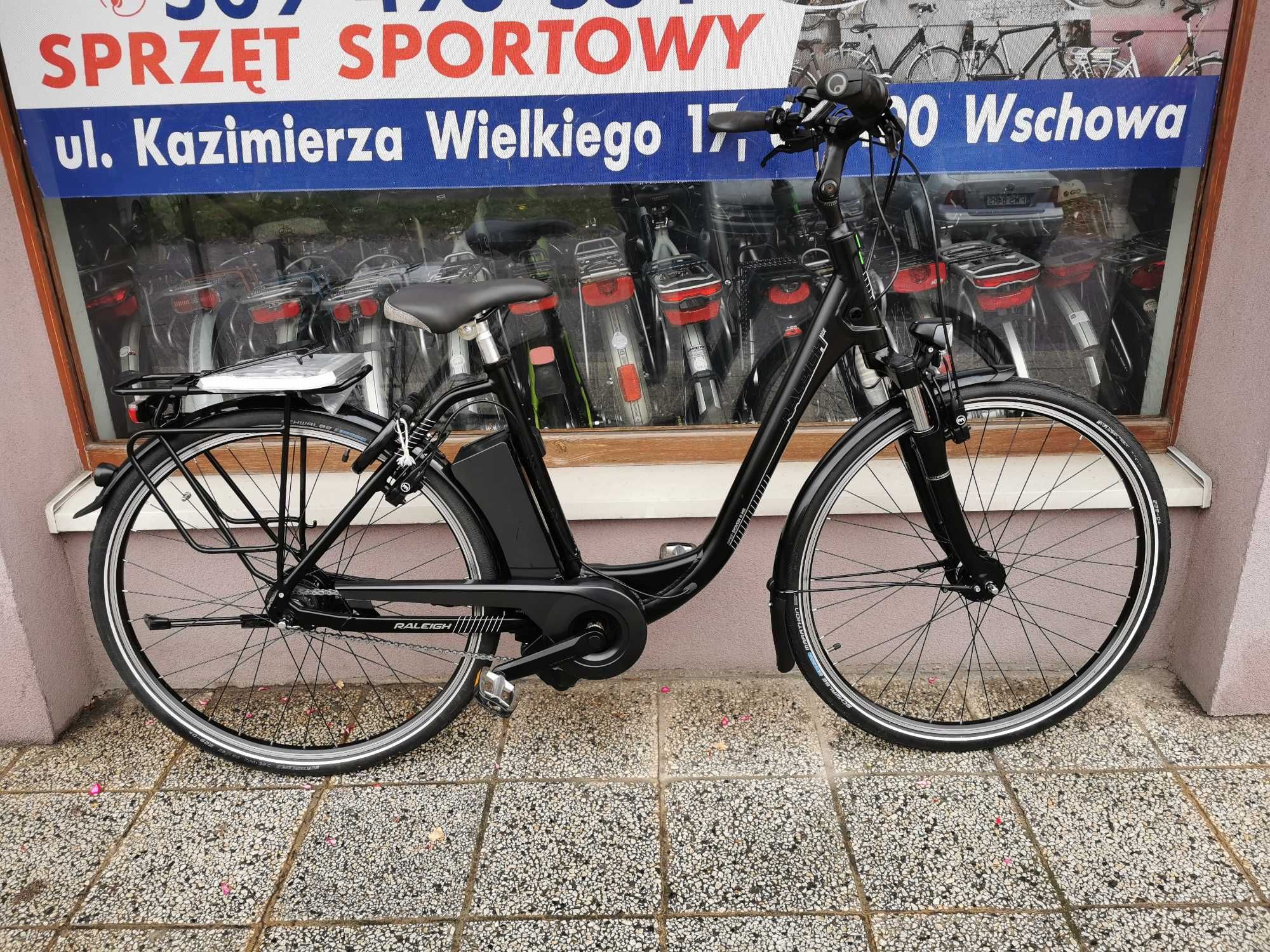 Raleigh HS8,Rama 60cm-XL, Bateria 15Ah!, Jak Nowy-Gwarancja-