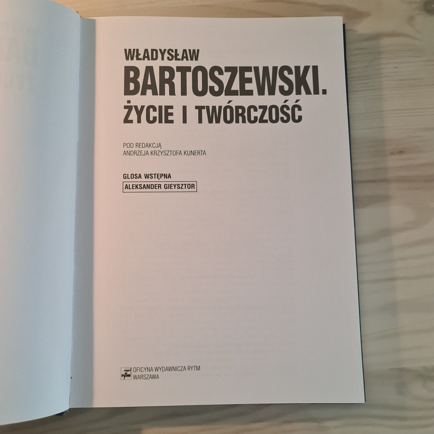 Władysław Bartoszewski życie i twórczość