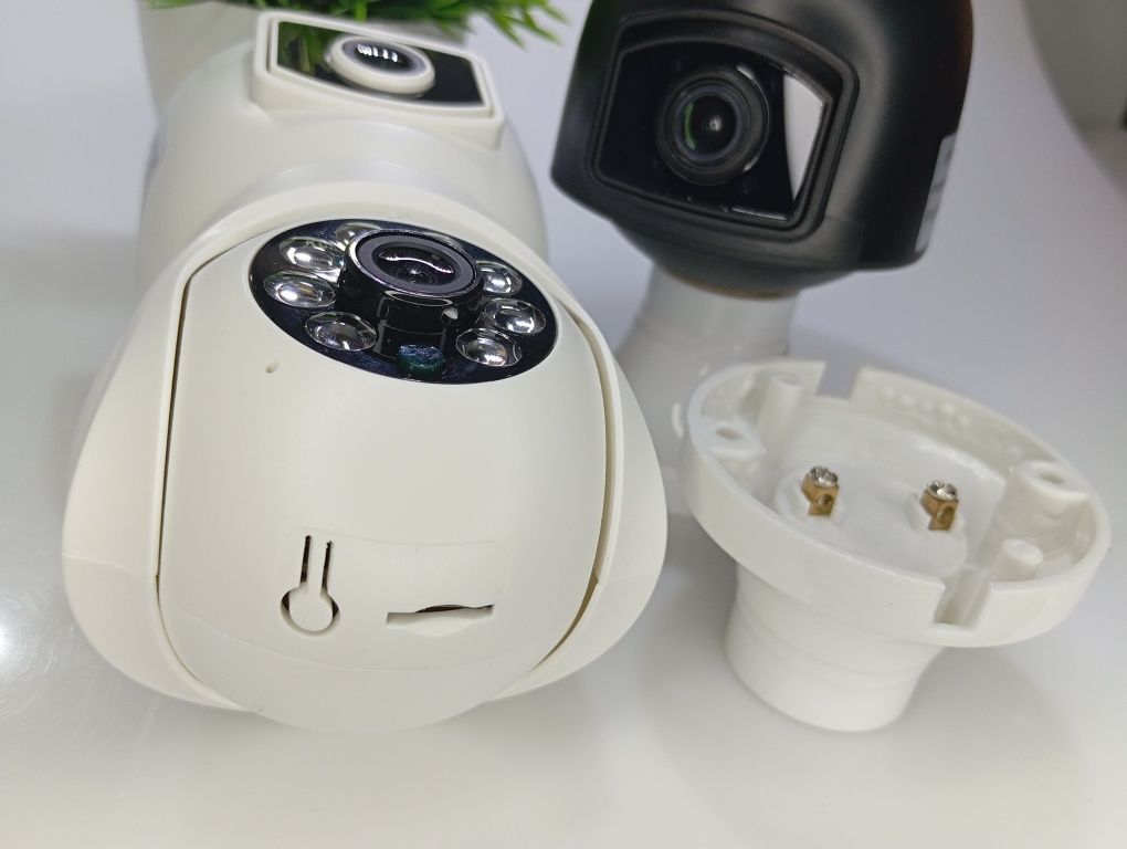 ‼️WI-FI CAM E27 Вай-фай камера під цоколь Домашня Камера лампочка ‼️