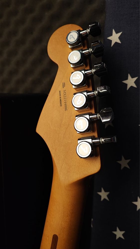 Fender Stratocaster Player Plus HSS JADE GREEN + CASE Kisielewski