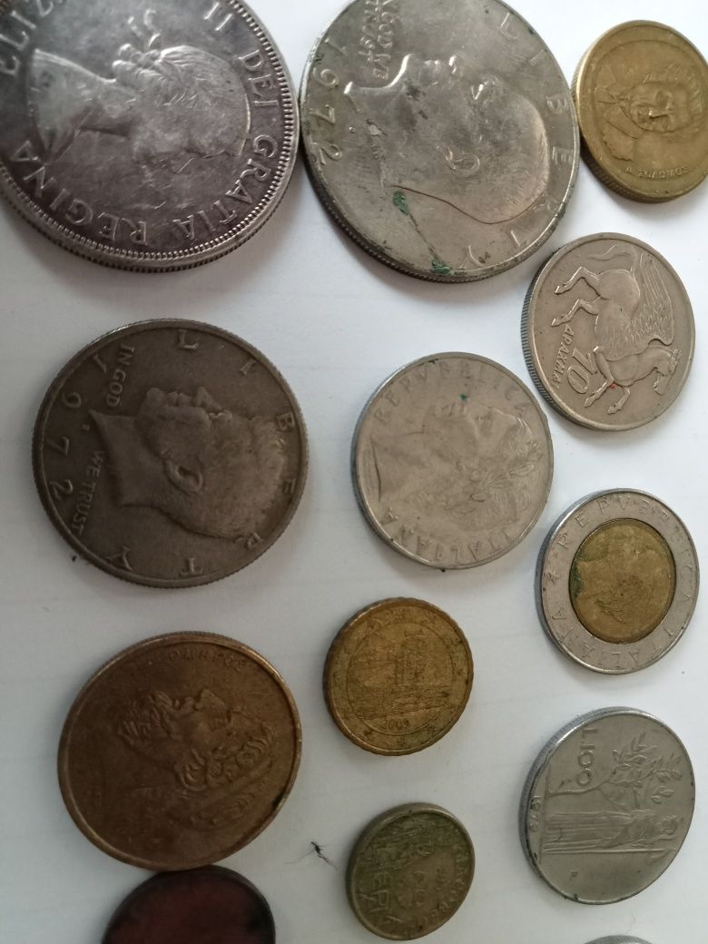 Sprzedam rózne monety