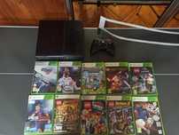 XBOX 360 + 10 GIER + PAD