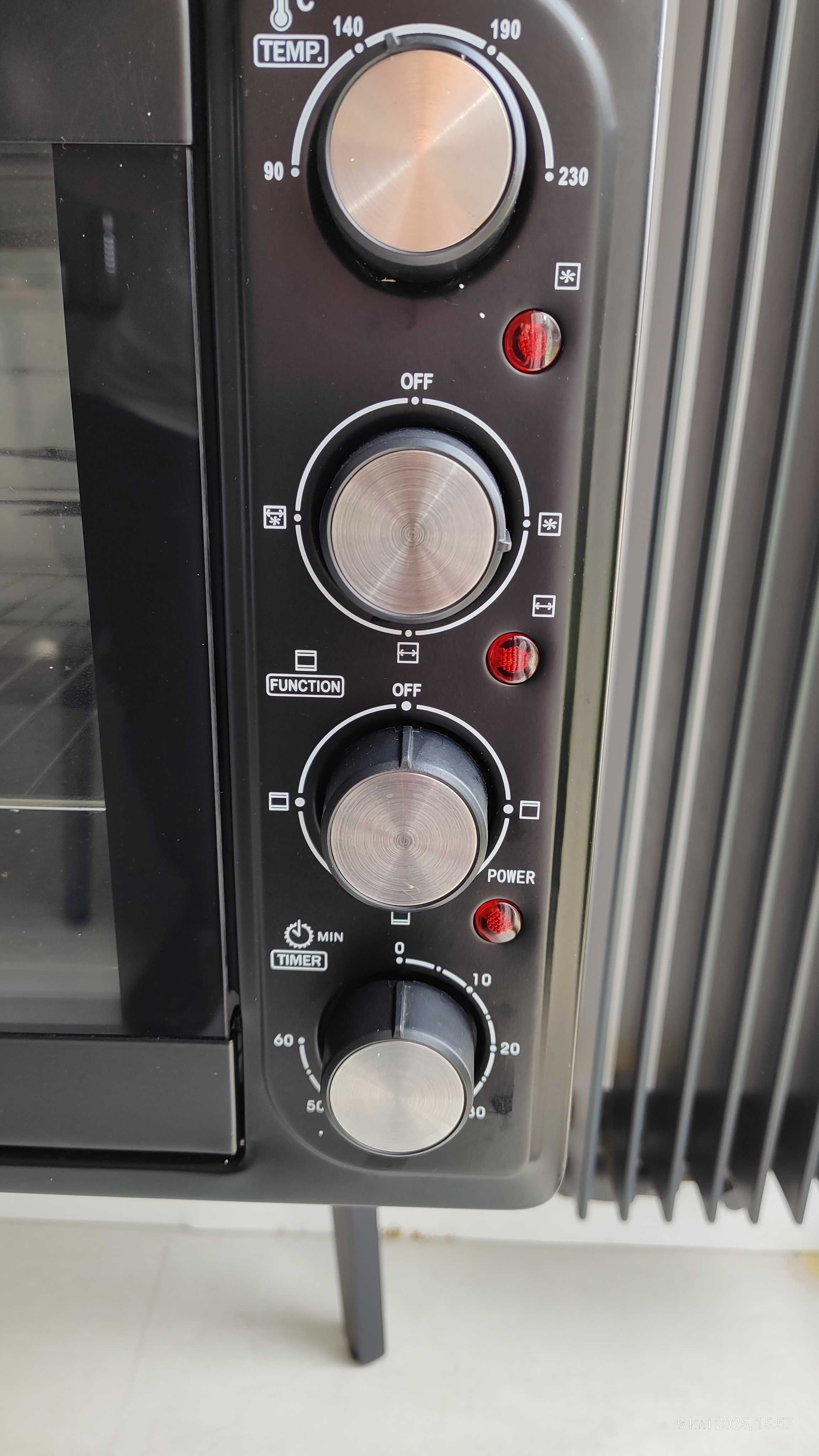 Piekarnik elektryczny  Adler AD 6010 , rożen , wolnostojący
