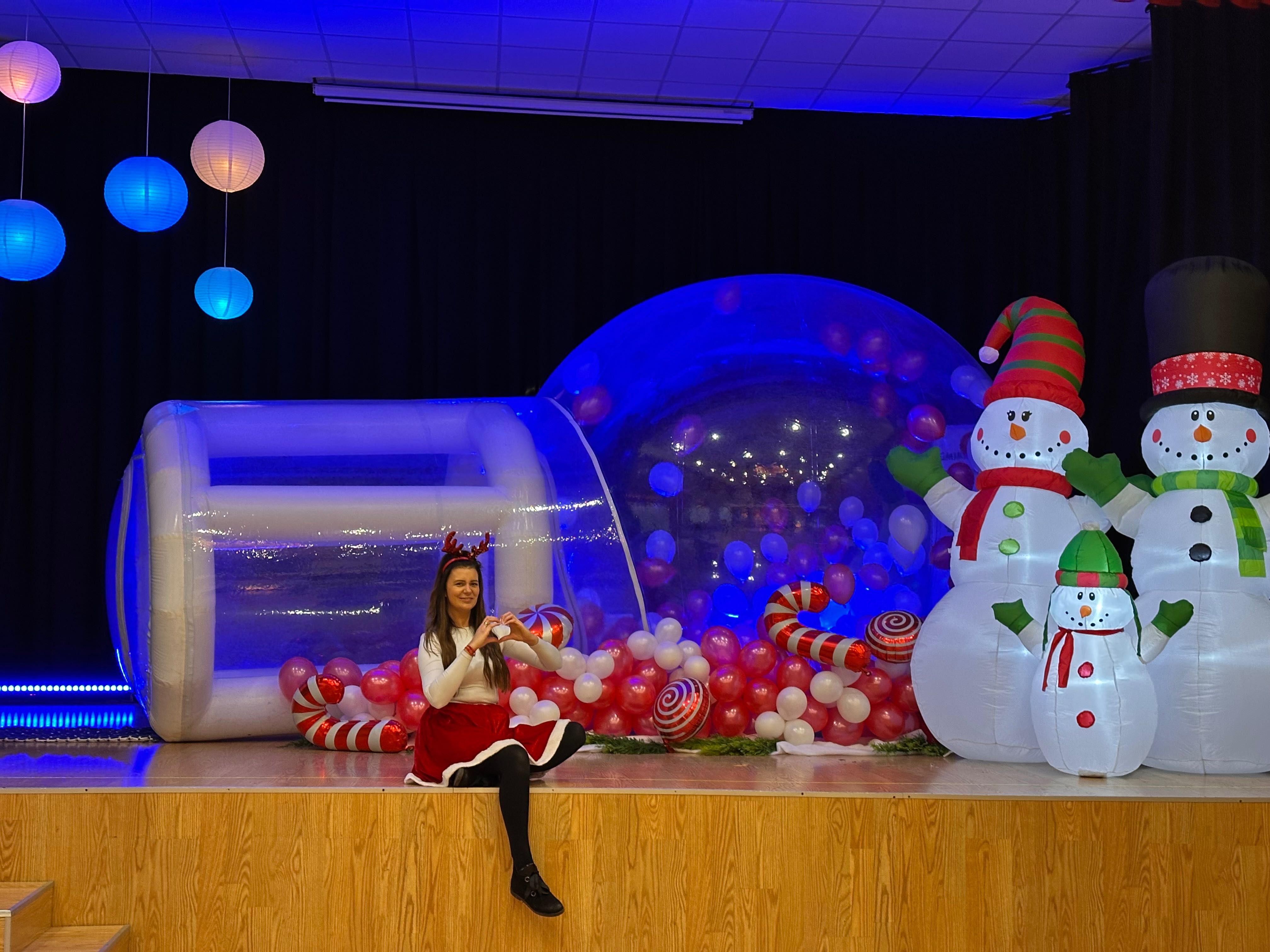 Bubble House - magiczny dmuchany domek