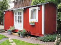 Całoroczny Dom Mobilny, szkieletowy,Wóz Drzymały, Shepherdhut