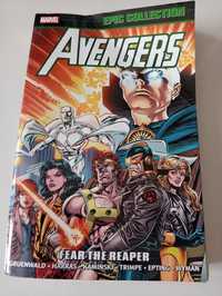 Avengers fear the reaper Marvel comics english komiks pogięty