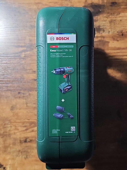 Bosch EasyImpact 18V-38
Wiertarko-wkrętarki Udarowe posiadające