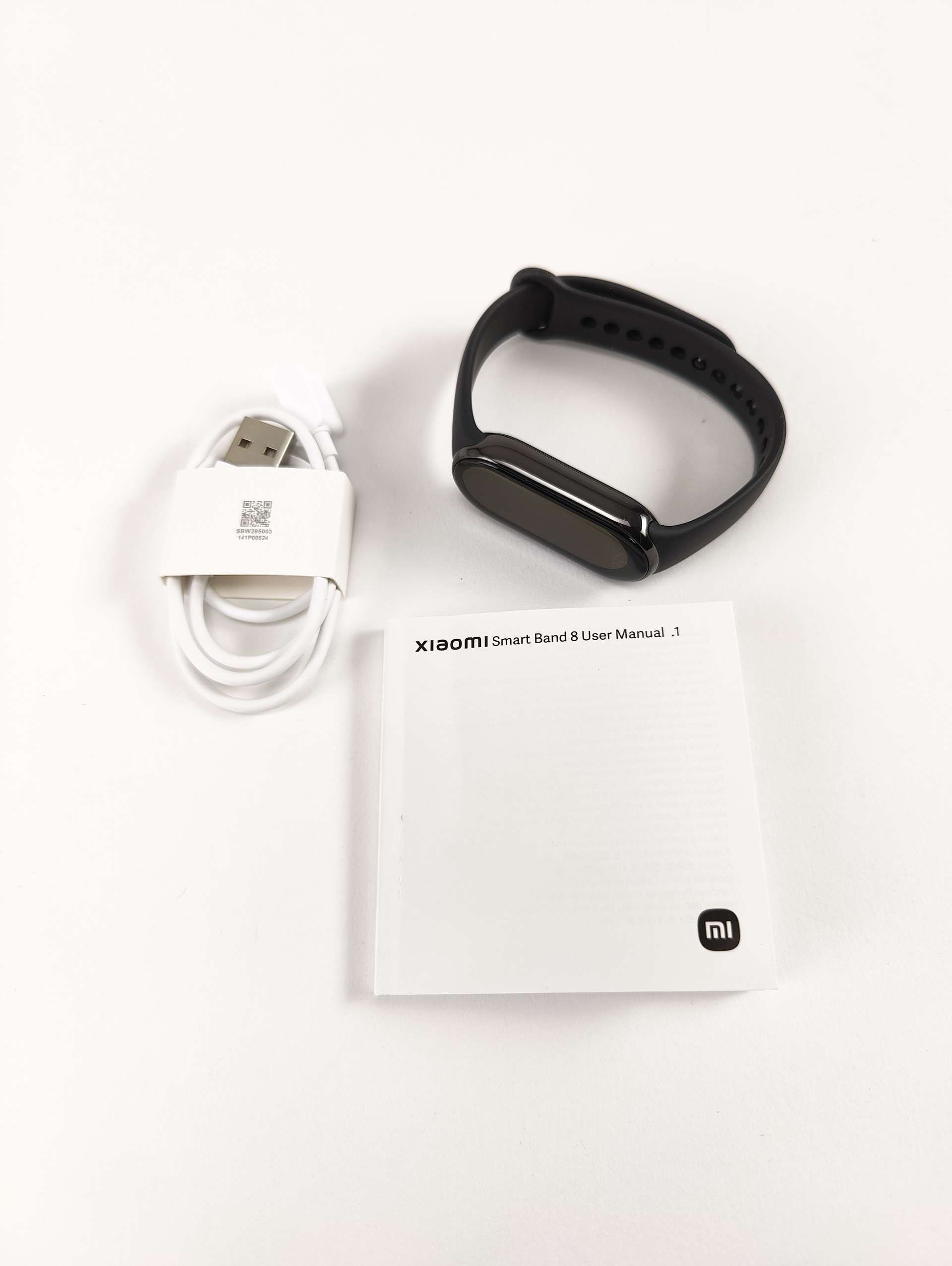 Smartband Xiaomi Mi Band 8 czarny Bluetooth SpO2 5 ATM