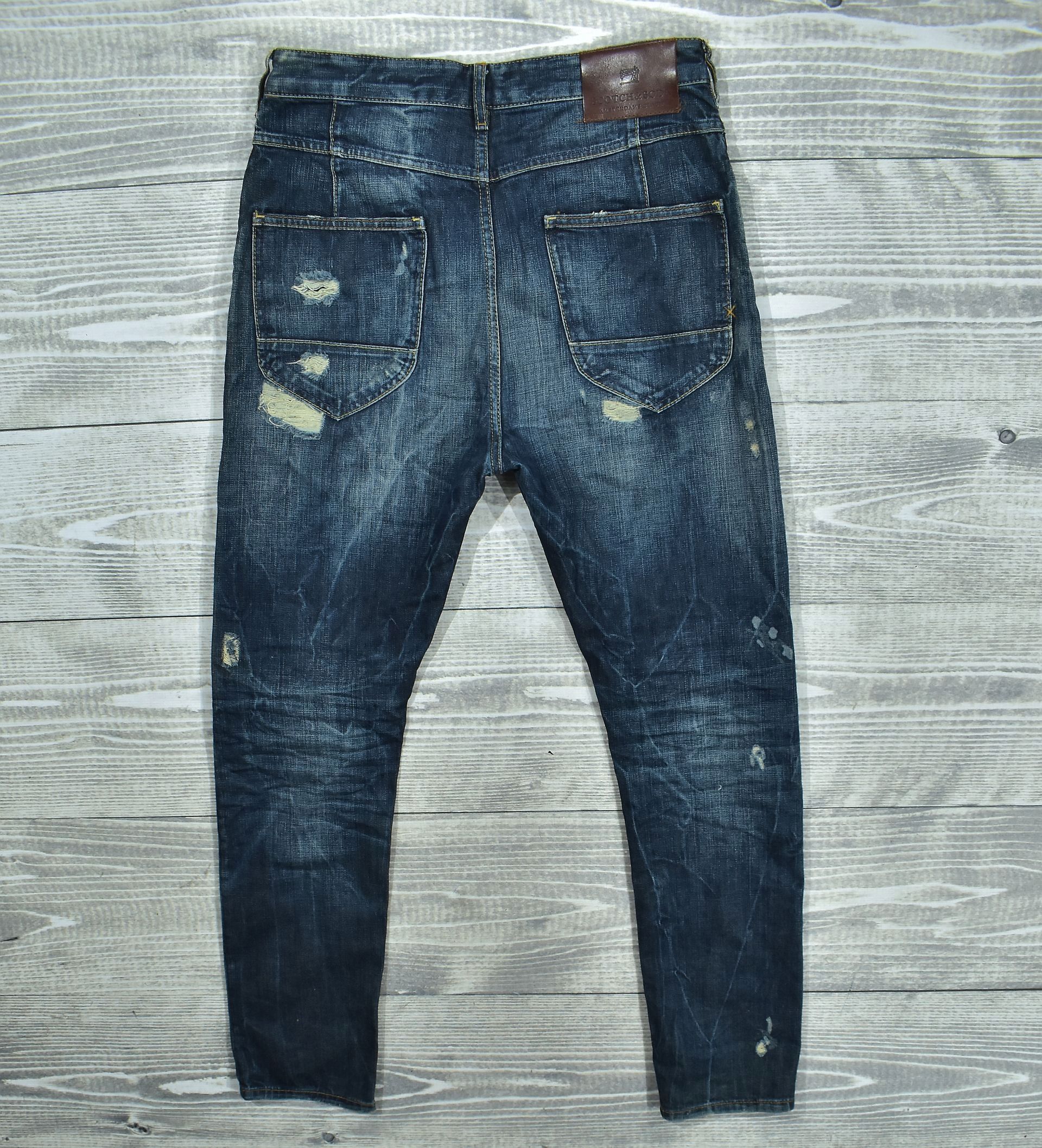 Scotch Soda Stump Loose Taper Jeansy Męskie / 32