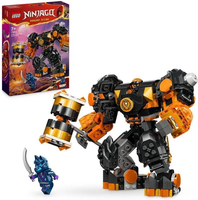 LEGO Ninjago 71806 Mech żywiołu ziemi Cole’a