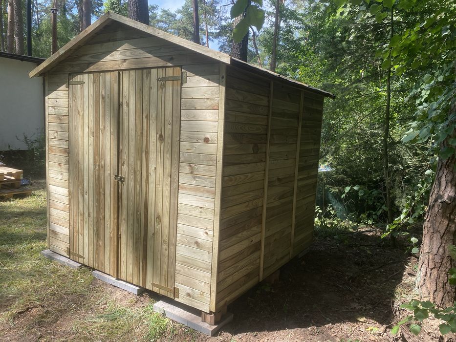 Promocja Domek Narzedziowy 220x213 Drewniany Wysyłka Cała Polska