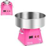 Maszyna do waty cukrowej LED różowa 52cm 1030W Royal Catering