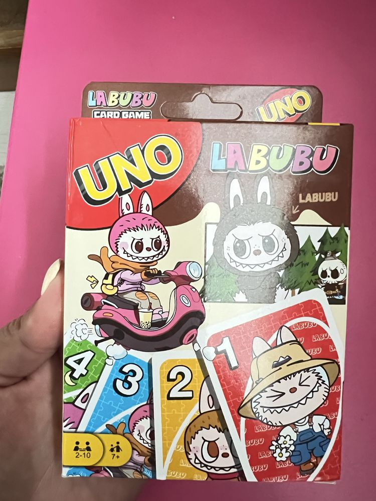 Karty Uno Labubu