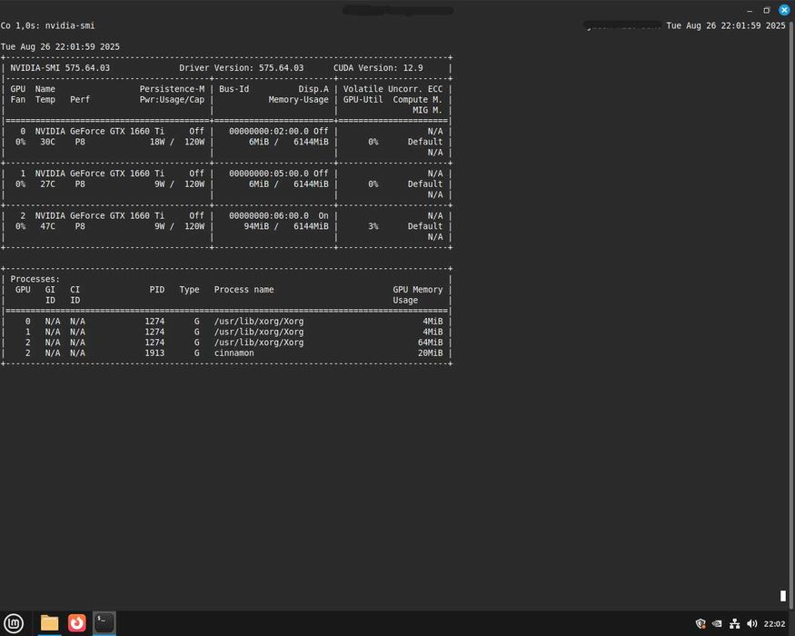 GTX 1660 Ti 6GB (3 szt.) + cała stacja miningowa