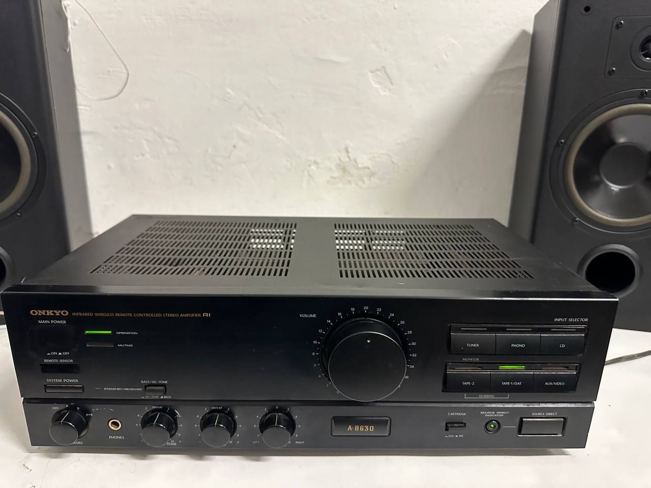 Wzmacniacz stereo Onkyo A-8630, 2*120 Watt,  Japan