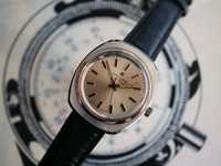 Junghans zegarek vintage stary niemiecki stal mechaniczny piekny