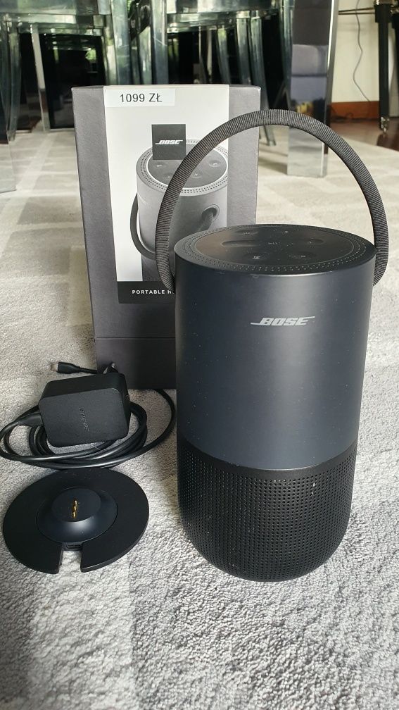 Głośnik BOSE Portable Home Speaker, bluetooth i WIFI, bdb, pudełko