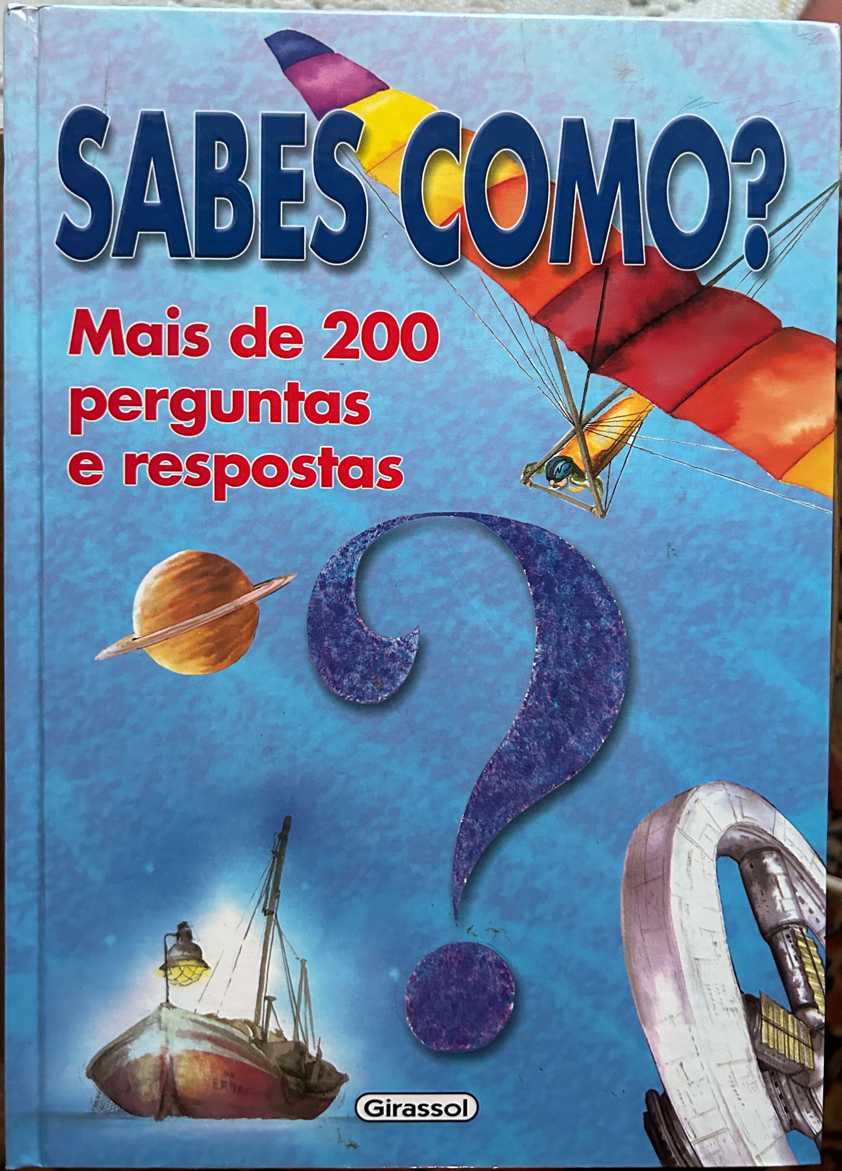 Livro Sabes Como? Mais de 200 Perguntas e Respostas