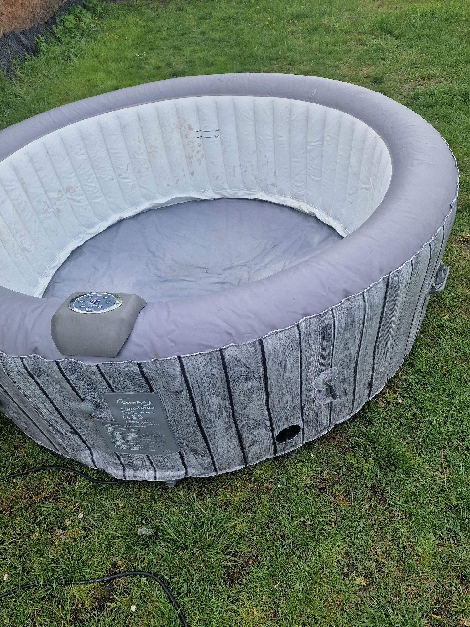 Jacuzzi 6 osobowe pompowane ogrodowe 196cm średnicy 900litrow