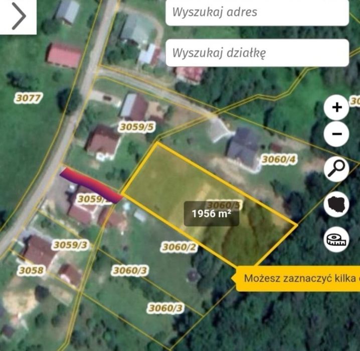 Działkia budowlana z warunkami zabudowy