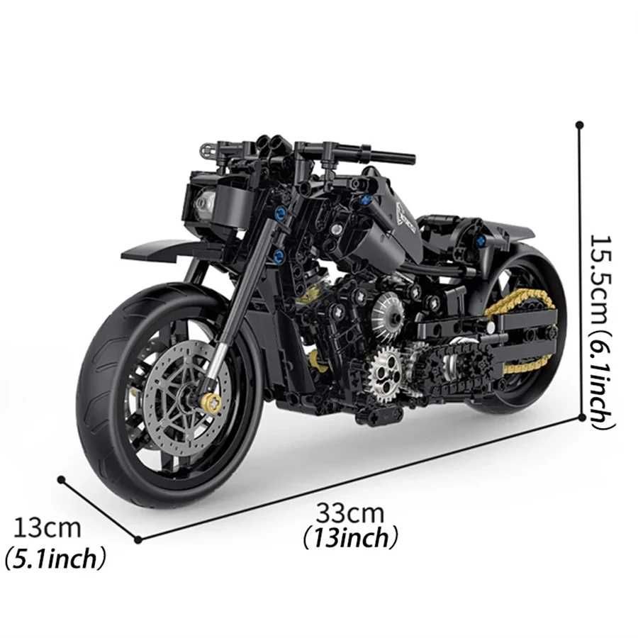 Mотоцикл Lego Harley-Davidson конструктор 586 деталей + подарунок