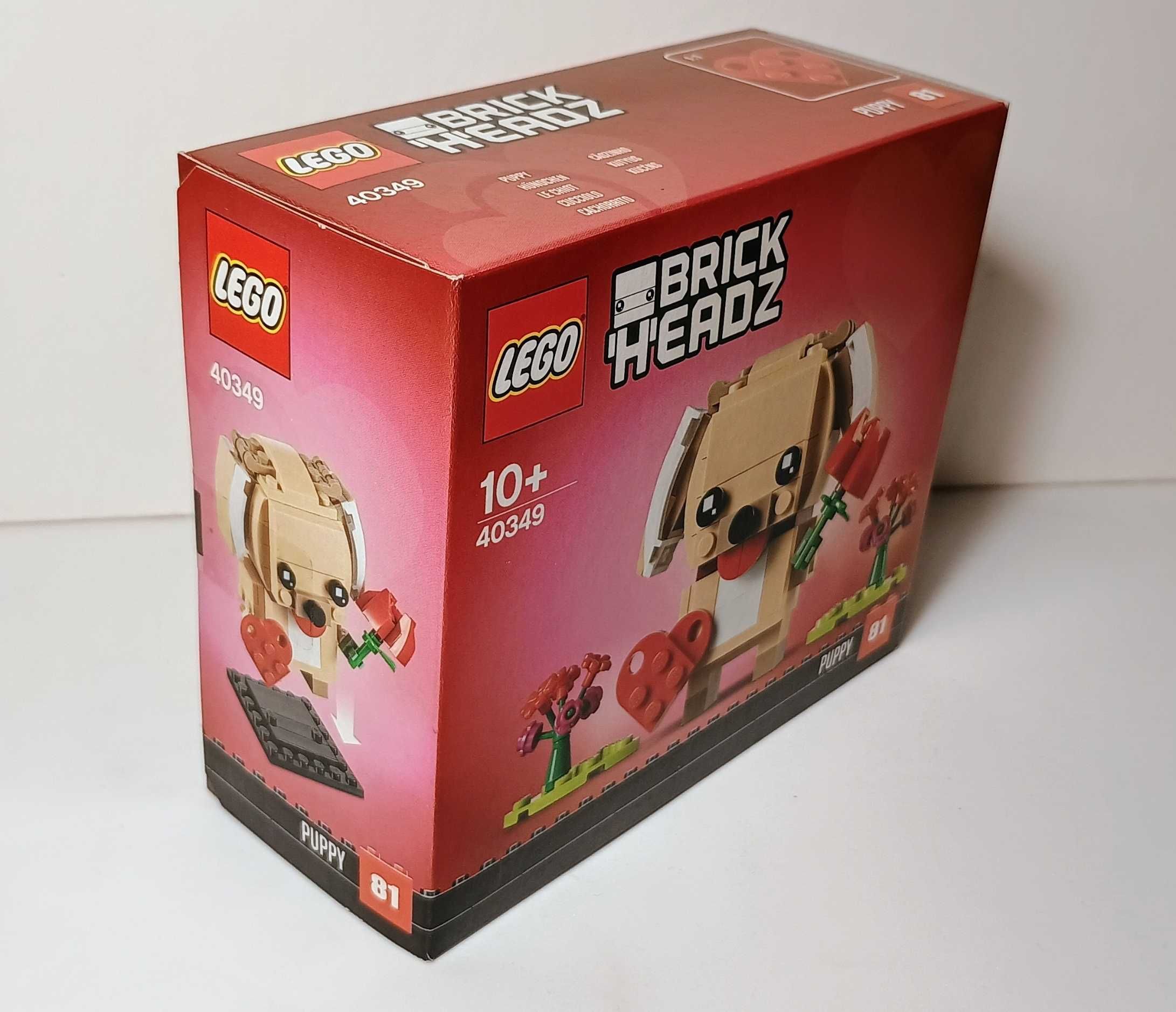 LEGO BrickHeadz 40349 Walentynkowy szczeniaczek