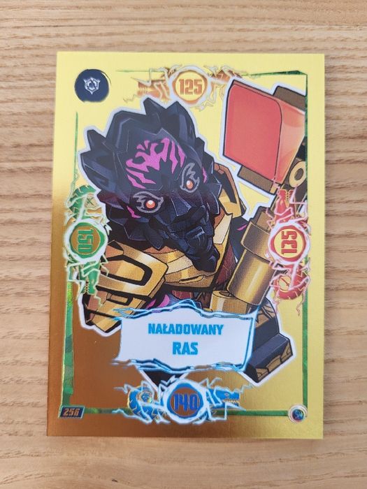 Karta Lego Ninjago 9 złota 256 Ras