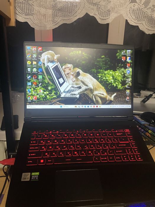 Ігровий ноутбук Msi GF63 Thin(I5 10500H, RTX3050TI, 144hz)