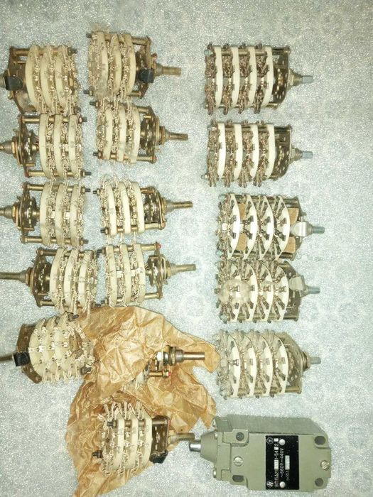 Резисторная сборка, Диодний мост, Микросхемы, галетные переключатели