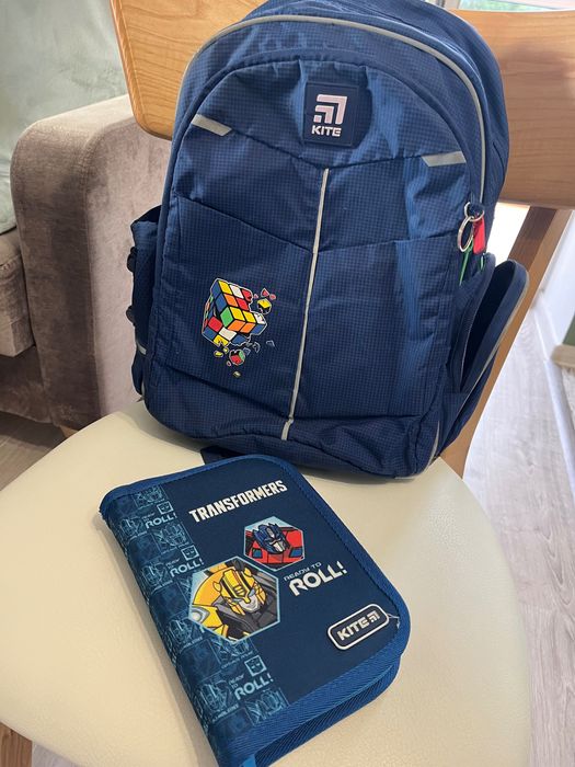 Портфель Kite + пенал в школу