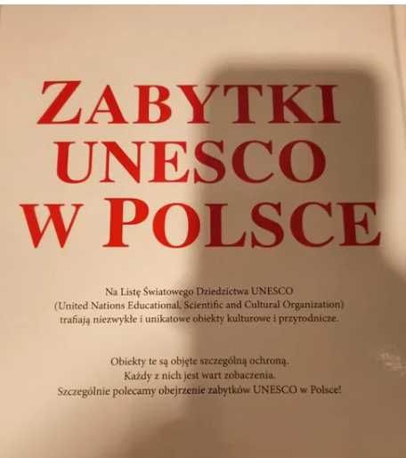 Zabytki Unesco w Polsce - książka